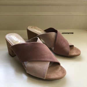 Circus Sam Edelman Stevie Block Heel Two Tone Pink